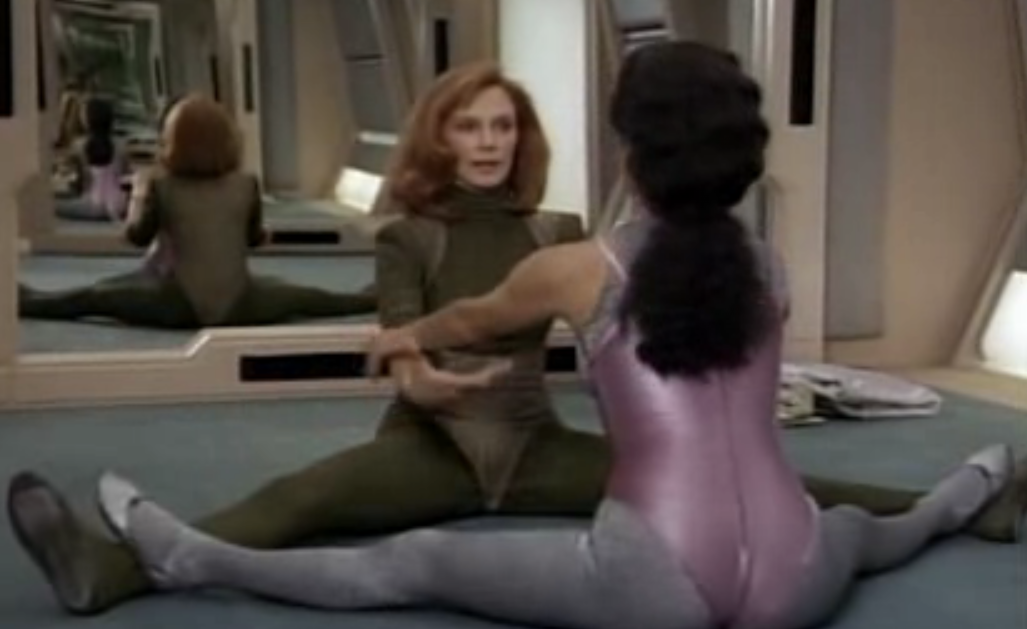 Black female erotic art Deanna troi erotic